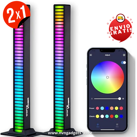 Barra RGB Activada Con Sonido 🎁2X1