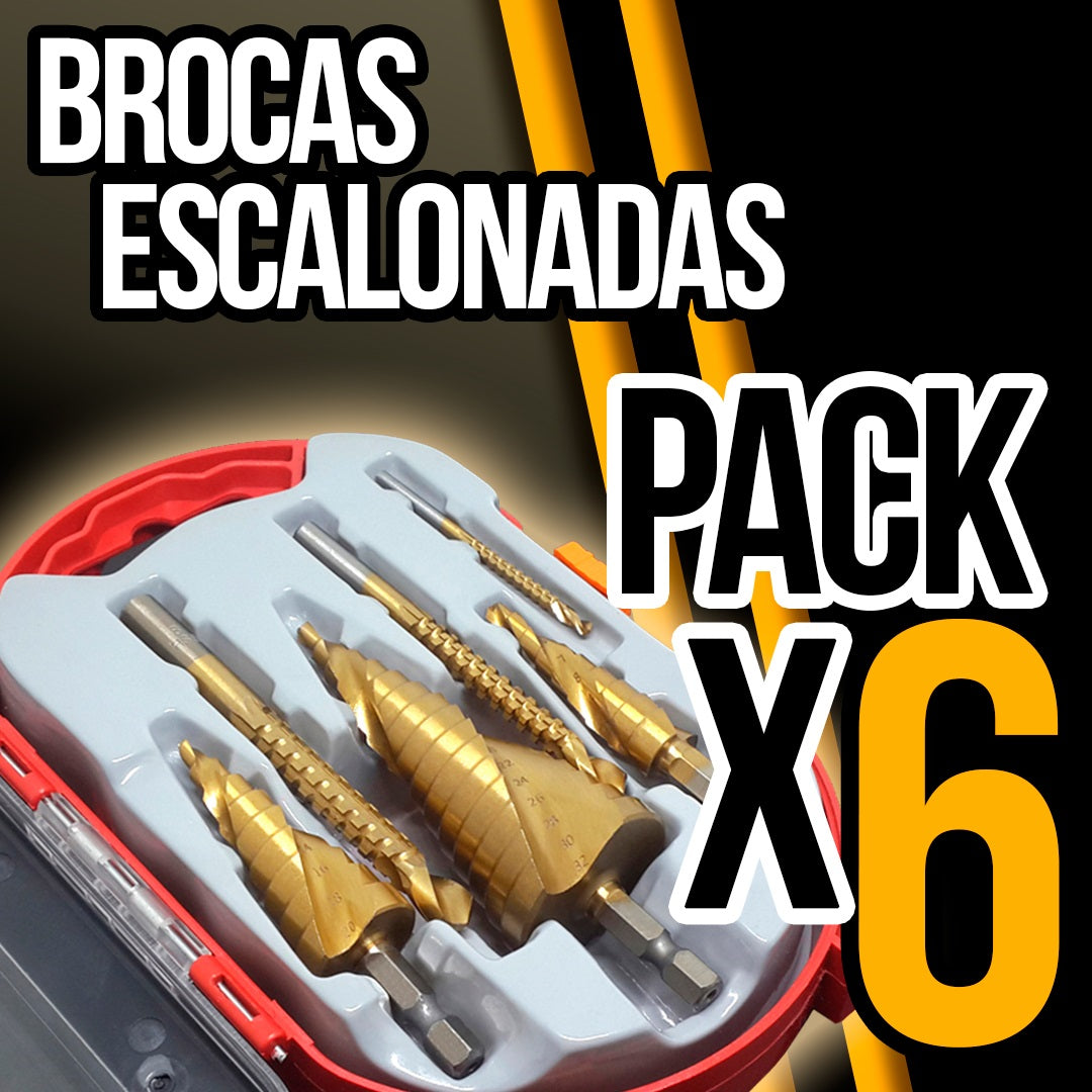 BROCAS TITAN (6 PIEZAS)